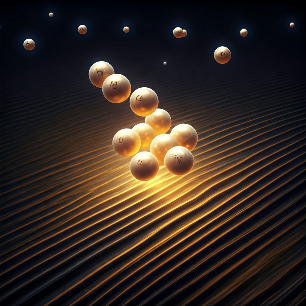 Bright hydrogen and helium nuclei glow in a dark primordial sea