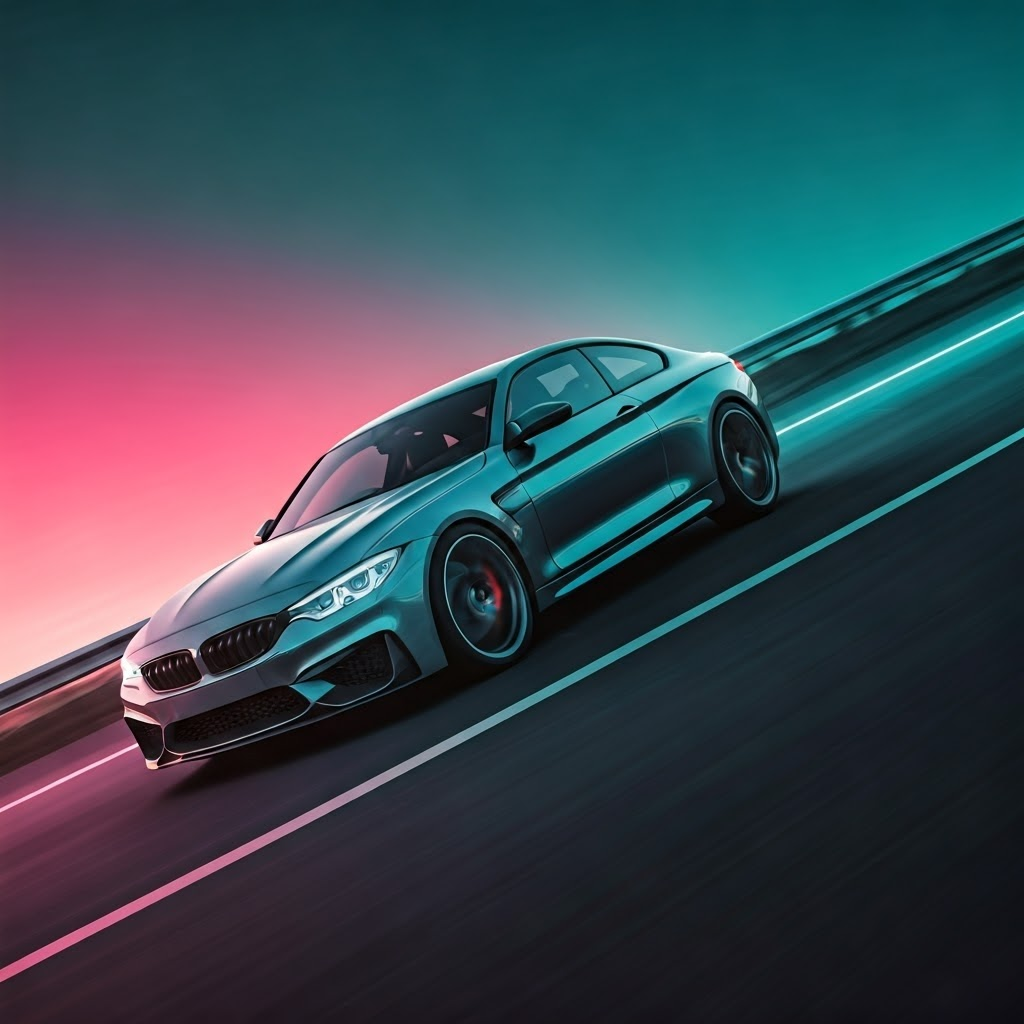 Car on hill using cruise control to maintain speed with sensor feedback.