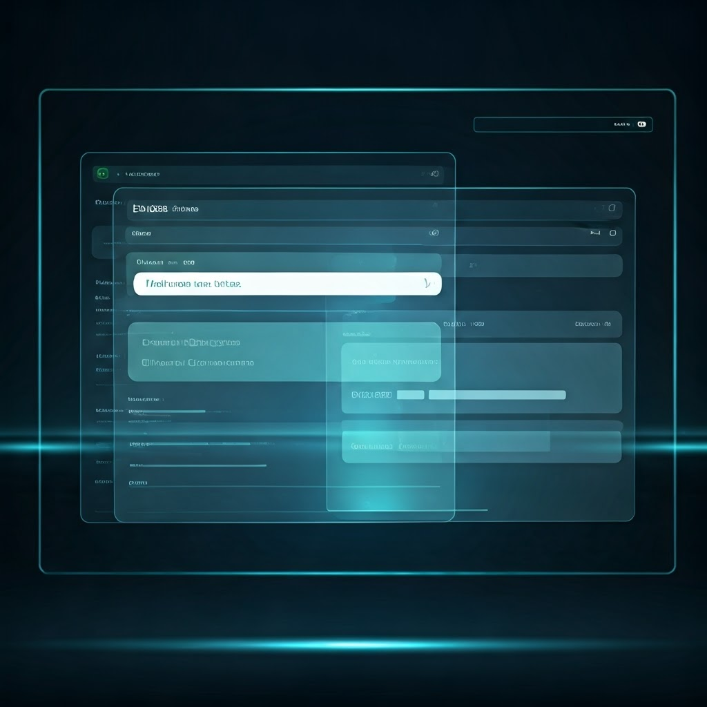 Transparent screen highlighting Flexbox nav and Grid layout—showing modern layout tools