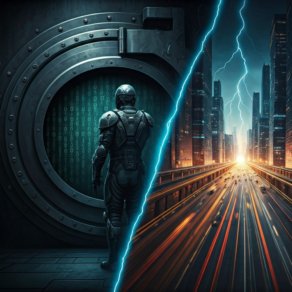 Contrast between cryptographic security and high-speed transactions shows need to balance safety and scale